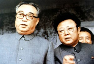 Kim Il-Sung and son Kim Jong-Il