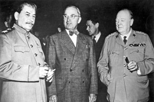 Stalin, Truman and Churchill